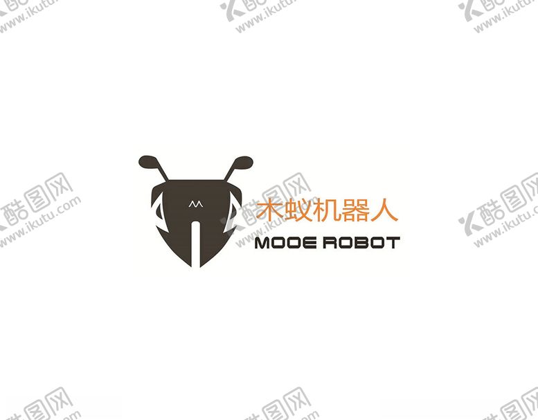 编号：88206403062119275413【酷图网】源文件下载-木蚁机器人LOGO
