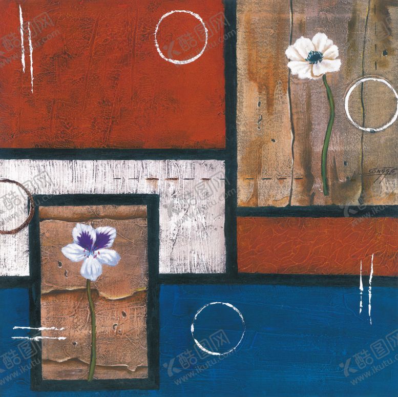 编号：65233409092129022261【酷图网】源文件下载-抽象油画装饰画