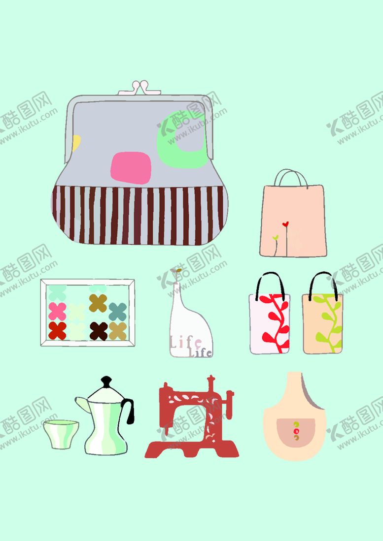 编号：80824612221247231958【酷图网】源文件下载-生活卡通用品