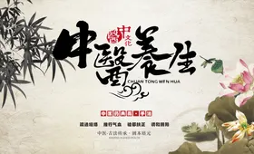 中医养生海报馆足疗画册