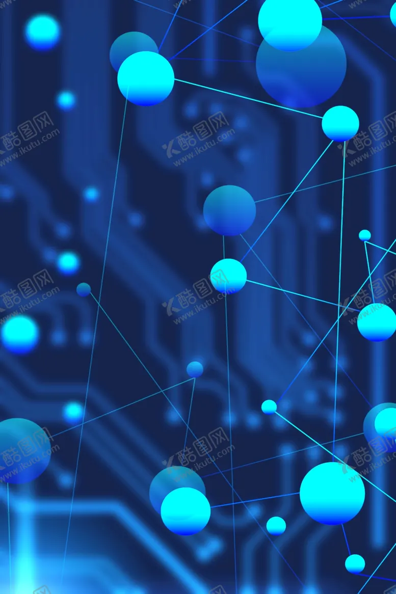 编号：73929212050433159477【酷图网】源文件下载-蓝色科技感背景