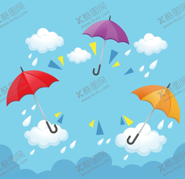 编号：34449410121533592298【酷图网】源文件下载-卡通伞