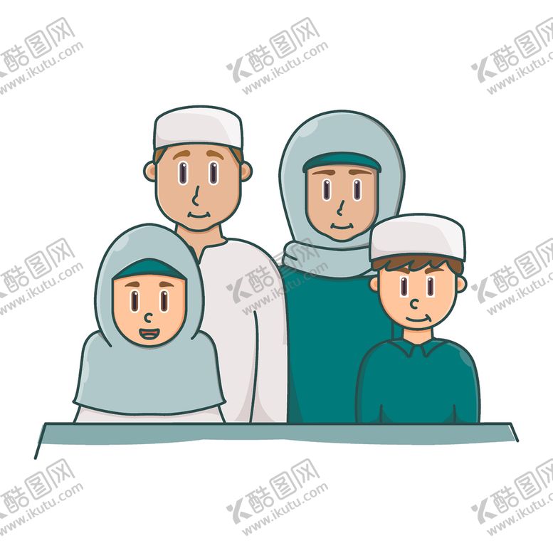 编号：73083910222138256377【酷图网】源文件下载-矢量人物景素材