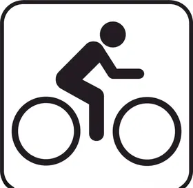 骑行 自行车卡通自行车