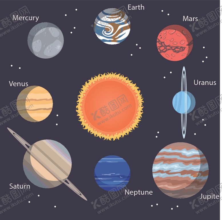 编号：82081507072148439990【酷图网】源文件下载-外太空宇航员主题插画