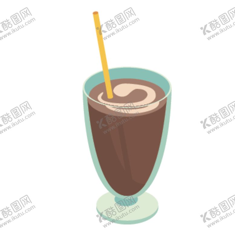 编号：74335206270936393405【酷图网】源文件下载-夏日冷饮矢量插画