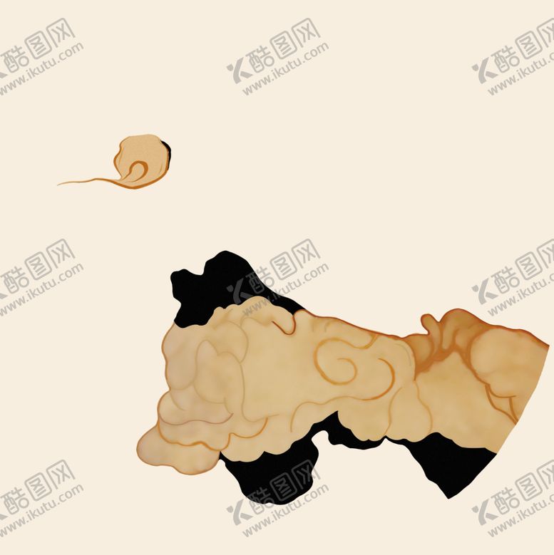 编号：18997109210004294140【酷图网】源文件下载-新中式祥云