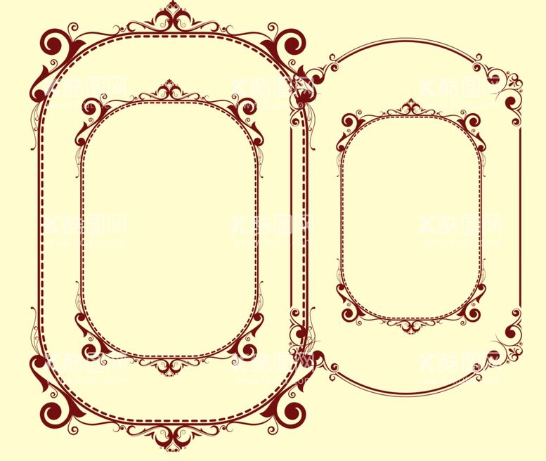 编号：27284711250820426517【酷图网】源文件下载-花纹边框