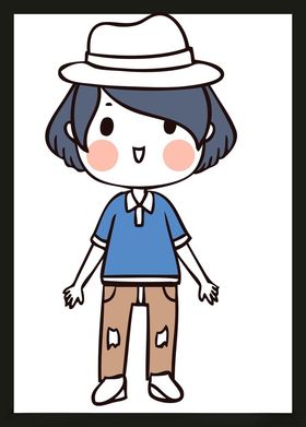 手绘男人男孩动画卡通动画卡通