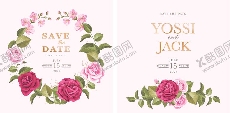 编号：97441209282112048325【酷图网】源文件下载-婚礼结婚请柬邀请函