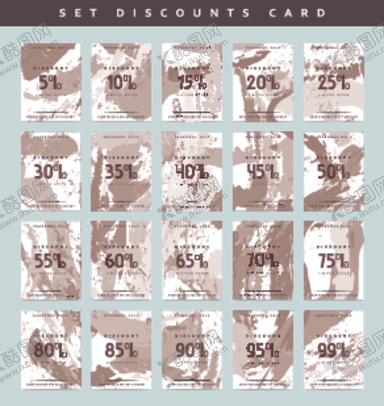 编号：80974009262136419364【酷图网】源文件下载-销售折扣卡