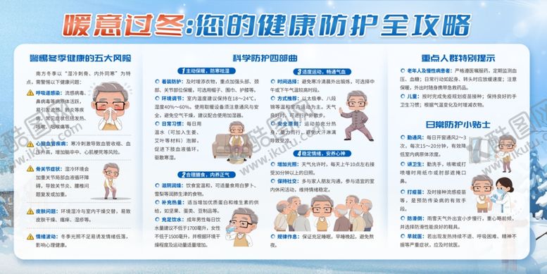 编号：51730804041203351774【酷图网】源文件下载-暖意过冬您的健康防护全攻略
