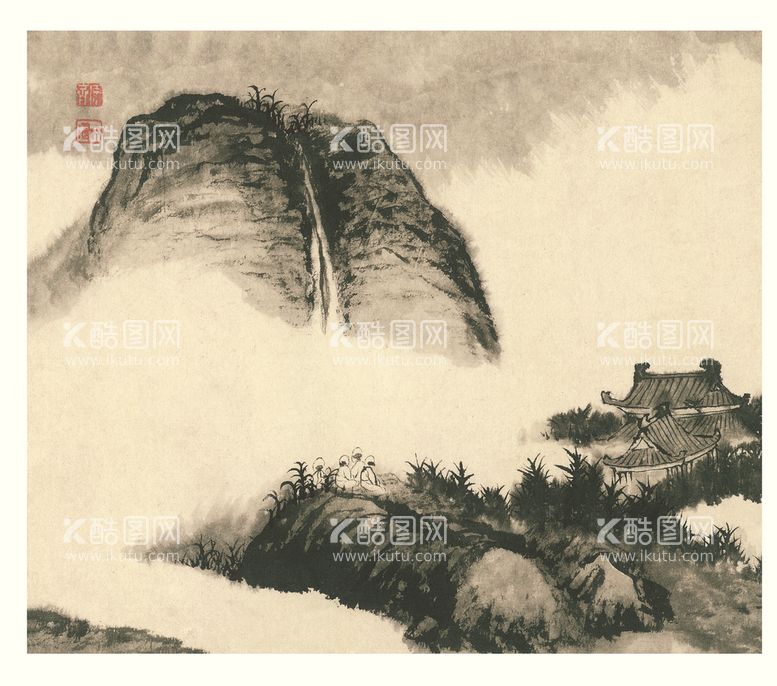 编号：79801410041216134158【酷图网】源文件下载-山水画  