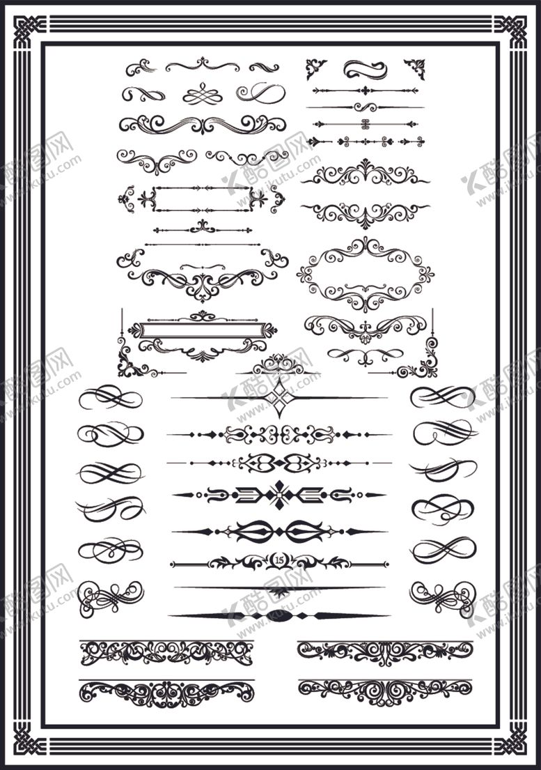 编号：14115310021324312670【酷图网】源文件下载-古典纹饰