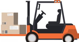 工程车吊运输辆建筑