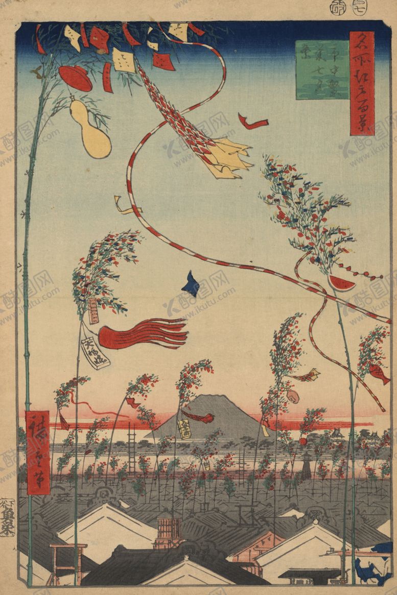 编号：18426810250225381802【酷图网】源文件下载-日本风景浮世绘