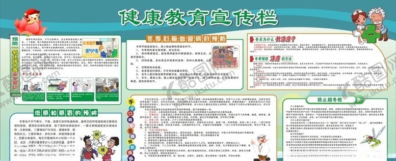 编号：60995410242248004139【酷图网】源文件下载-健康教育宣传栏