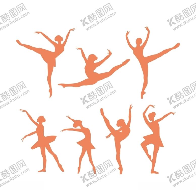 编号：28430806290103363070【酷图网】源文件下载-舞蹈剪影