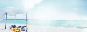 小清新海洋插画图片温馨矢量大