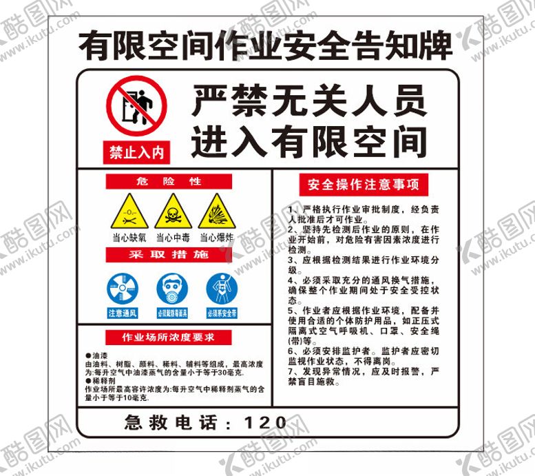 编号：78241212051009321954【酷图网】源文件下载-有限空间作业