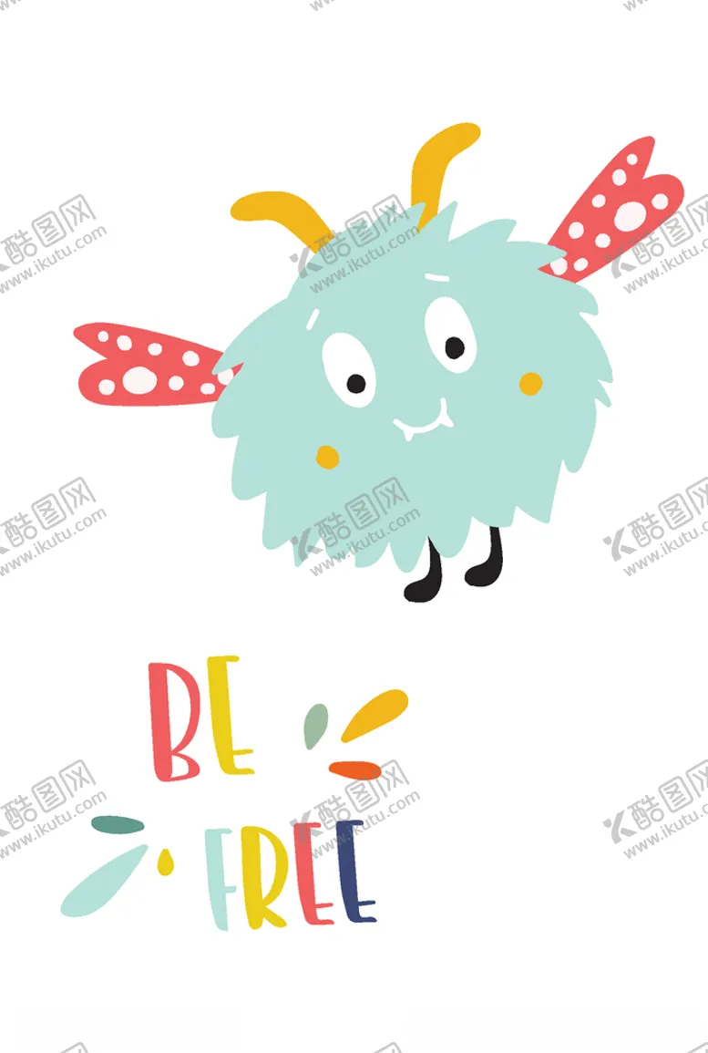 编号：33984004272045246332【酷图网】源文件下载-卡通小怪物