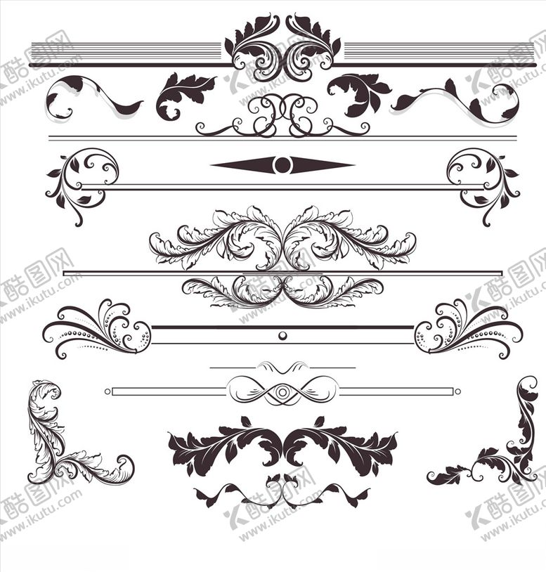 编号：35308910281856505733【酷图网】源文件下载-欧式花纹花边底纹