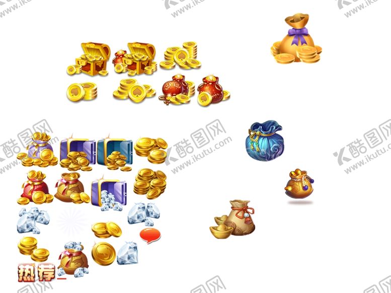 编号：42085109120127508065【酷图网】源文件下载-金币元宝