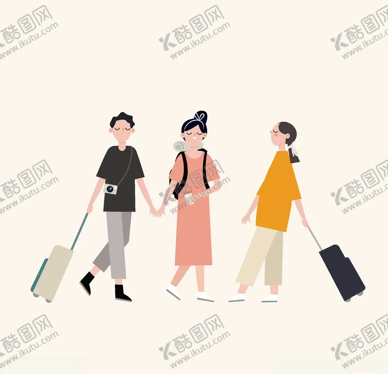 编号：61692107021712227237【酷图网】源文件下载-旅客游客