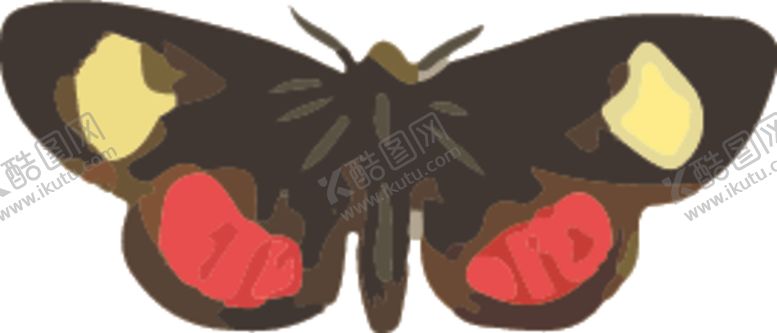 编号：71999809110908498794【酷图网】源文件下载-自然昆虫标本插画