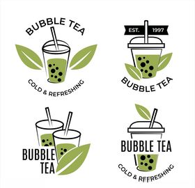 泡泡茶标志