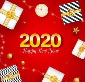 2020年喜庆背景