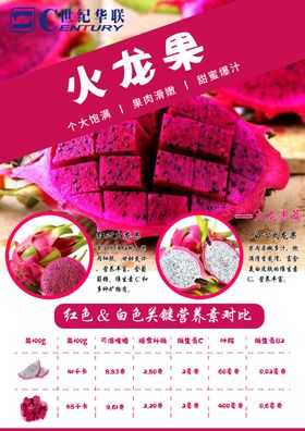 火龙果海报