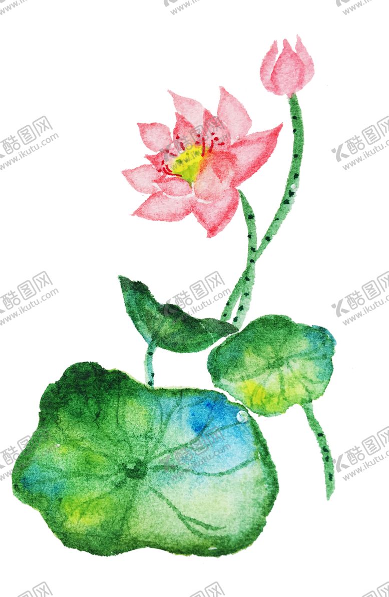 编号：68013604171741318405【酷图网】源文件下载-荷花元素