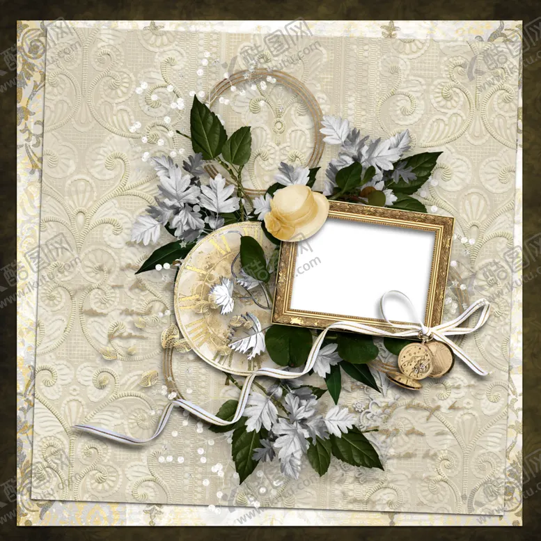 编号：55717709111502373983【酷图网】源文件下载-欧式奢华花纹背景