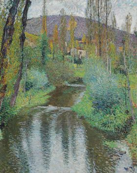 田园风景古典油画
