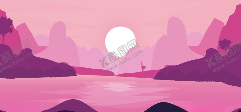 编号：28353409110445284567【酷图网】源文件下载-风景插画