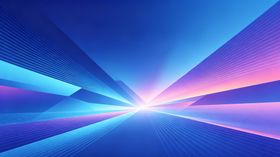 炫彩科幻光线三维背景图