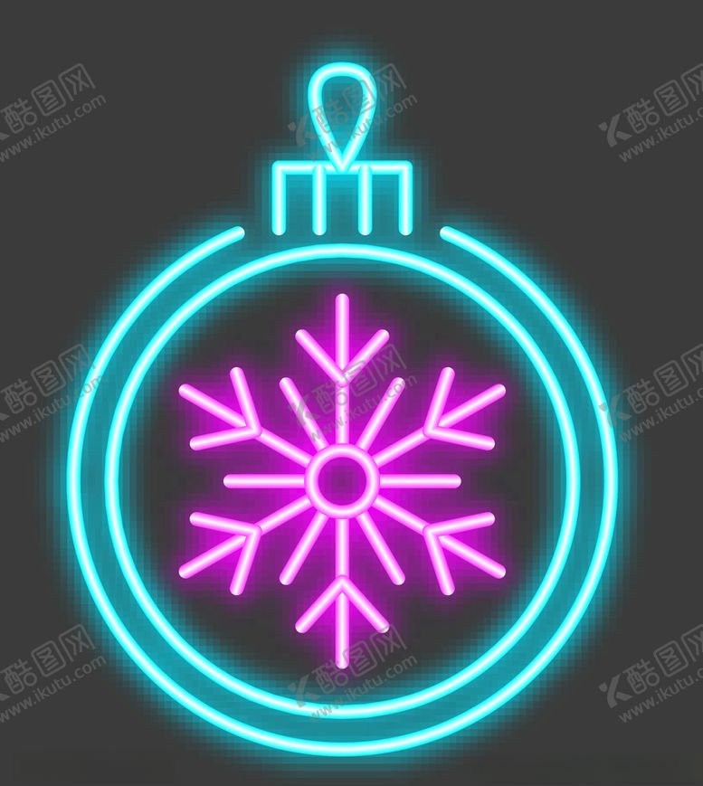 编号：66232305080801227404【酷图网】源文件下载-霓虹灯彩球