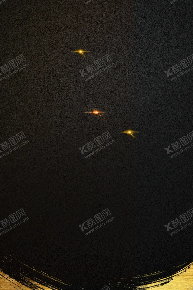 编号：30289006231442418714【酷图网】源文件下载-黑金海报背景