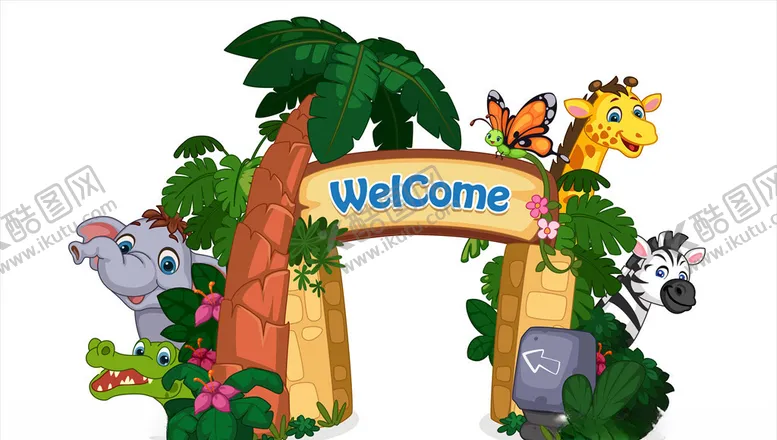 编号：33077610010124361435【酷图网】源文件下载-动物园