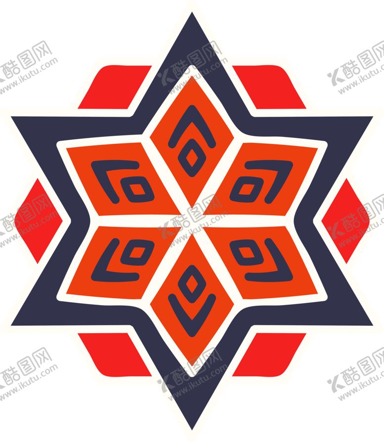 编号：56170801271831521223【酷图网】源文件下载-彩色复古花纹透明底免抠图