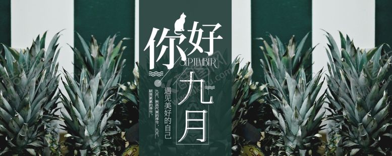 编号：53556510212137041892【酷图网】源文件下载-九月你好