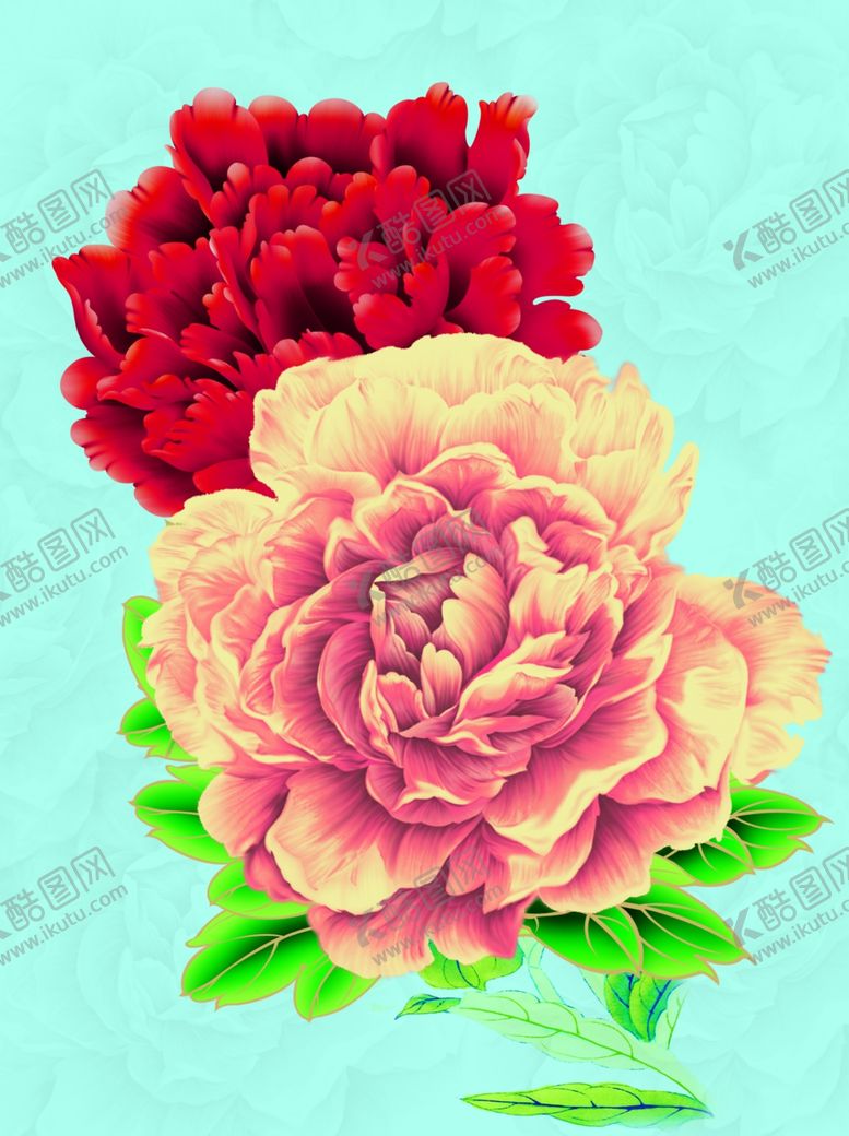 编号：40750211301421487247【酷图网】源文件下载-花朵牡丹花 