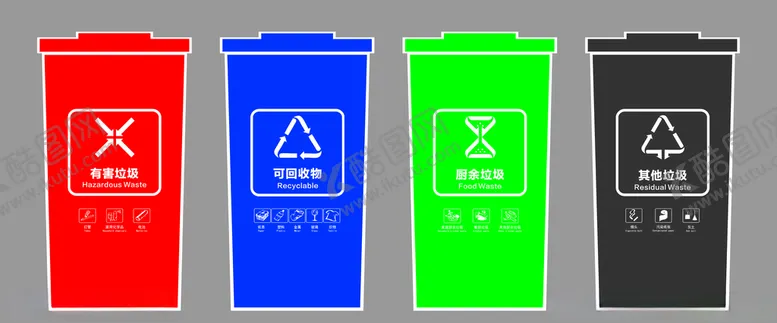 编号：95871506290924542382【酷图网】源文件下载-垃圾分类垃圾分类展板