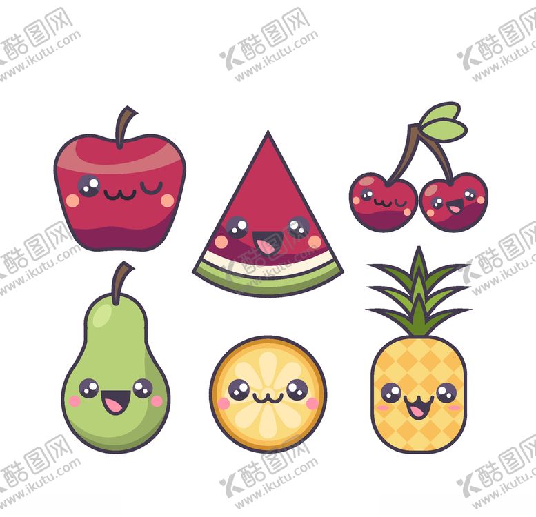 编号：24295509171711348363【酷图网】源文件下载-可爱食物