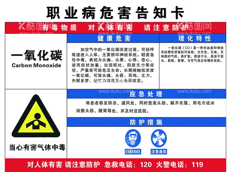 编号：18729609271003147328【酷图网】源文件下载-职业病危害告知卡