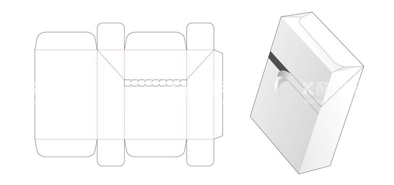 编号：48154911192057582669【酷图网】源文件下载-包装盒刀模