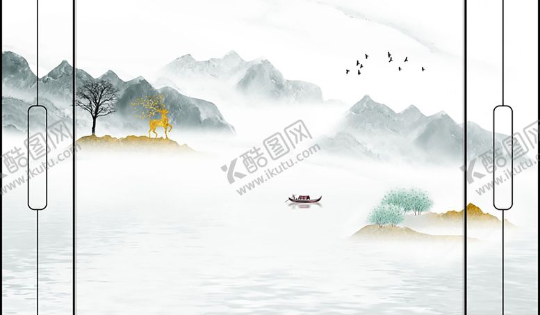编号：35125301180757257421【酷图网】源文件下载-新中式背景