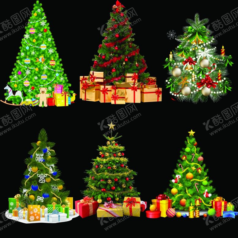 编号：90035309190258038727【酷图网】源文件下载-圣诞节圣诞树装饰