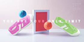 淘宝韩版休闲鞋促销海报